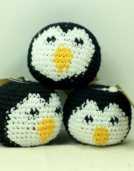 Footbag Knitted Penguin 6 cm