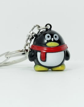 Penguin Bell Charm Keyring