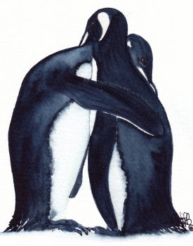 Card by Fiona Barcenas  - The Cuddle