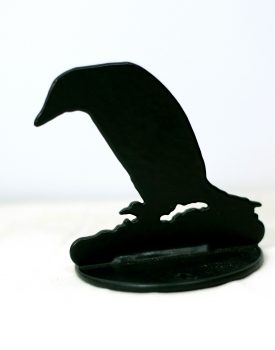 Metal Adelie Penguin - Post Top