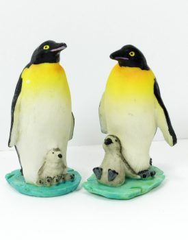 10cm Penguin with Baby