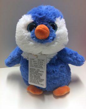 Blue Microwavable  Penguin