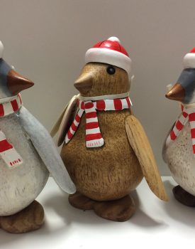 Emperor Penguin with Hat & Scarf