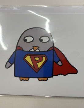 Bat Penguin Card