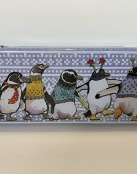 Penguin in Pullovers - Pencil Tin
