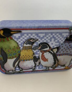 Penguin in Pullovers - Pocket Tin