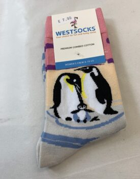 Women's Penguin Family Socks