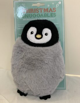 Penguin Microwavable Plush with Heat Pack