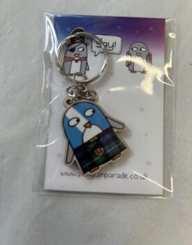 Penguin Keyring - Braveheart Penguin