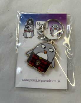 Penguin Keyring - Kilty Penguin