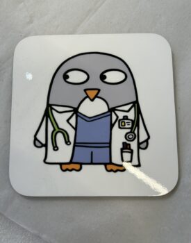 Doctor Penguin Coaster