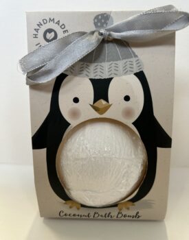 Winter Penguin Coconut Bath Bomb